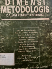 Image of Dimensi Metodologis dalam Penelitia Sosial