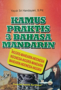 Image of Kamus Praktis 3 Bahasa Mandarin