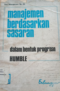 Image of Manajemen Berdasarkan Sasaran dalam Bentuk Program Humble