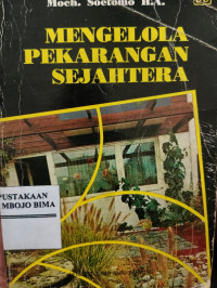 Image of Manajemen  Pekarangan Sejahtera