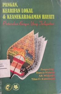 Image of Pangan Kearifan Lokal dan Keanekaragaman Hayati