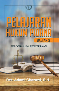 Image of Pelajaran HUKUM Pidana