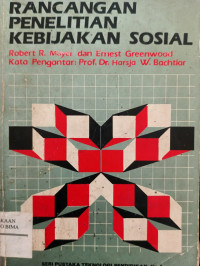 Image of Rancangan Penelitian Kebijakan Sosial