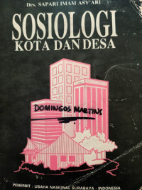 Image of Sosiologi Kota dan Desa